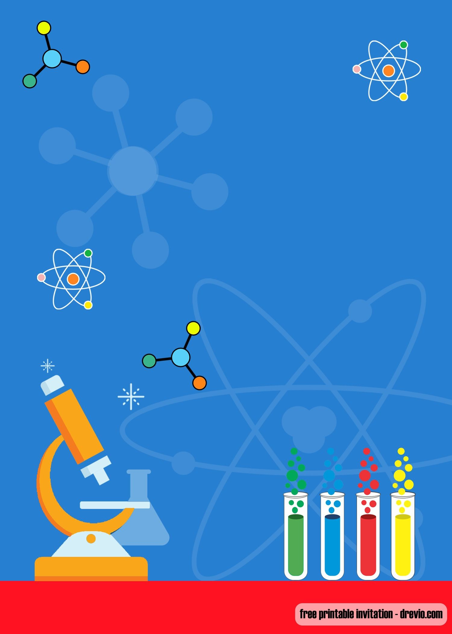 9 Party Ideas | Science Party, Science Birthday, Party within Free Printable Science Birthday Party Invitations