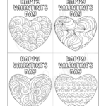 93 Cutest Printable Valentine&<h2>039;S Day Cards To Color   Cassie Smallwood With Free Printable Valentines Day Cards For Parents