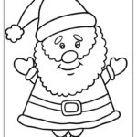 94 Santa Coloring Pages (Free Pdf Printables) Throughout Santa Coloring Pages Printable Free
