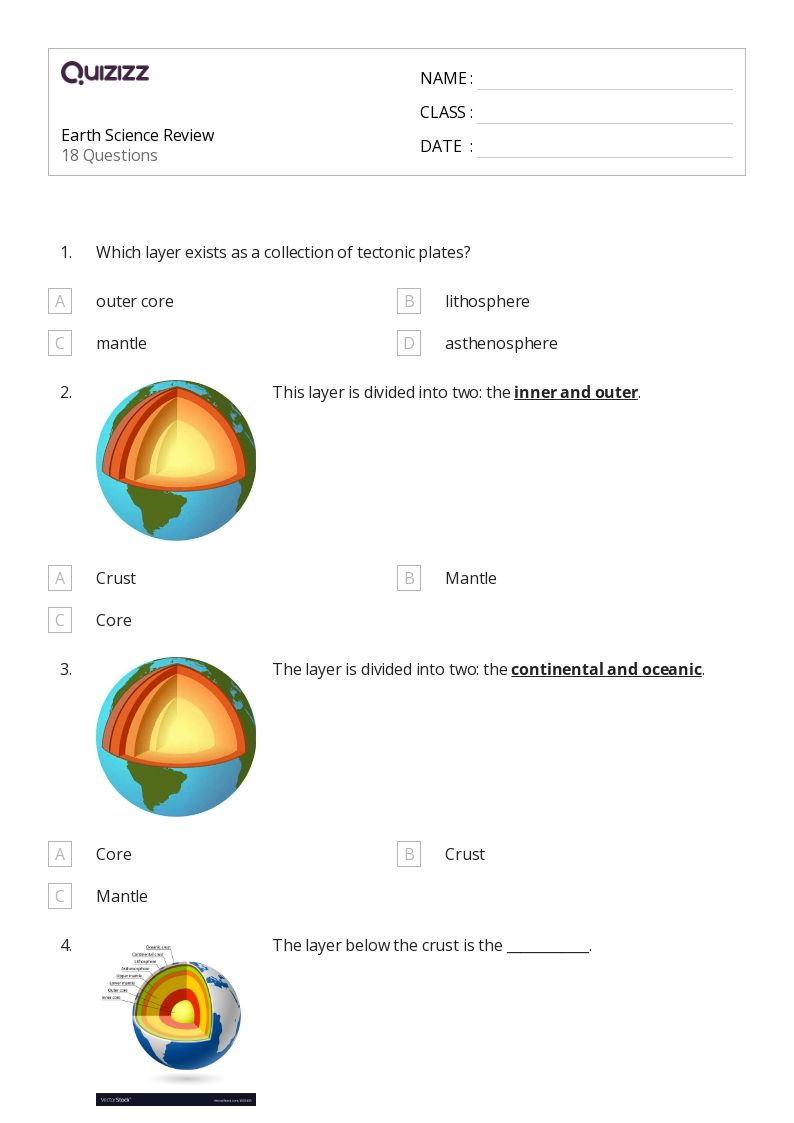 9Th Grade Earth Science Worksheets - Worksheets Library in 9Th Grade Science Worksheets Free Printable