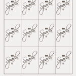 A Bride On A Budget: Diy Wedding Sparklers & Free Printable Tags Inside Free Printable Wedding Sparkler Sign
