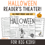 A Fun Halloween Reader&<h2>039;S Theater Script For Middle School Ela! With Free Printable Halloween Play Scripts