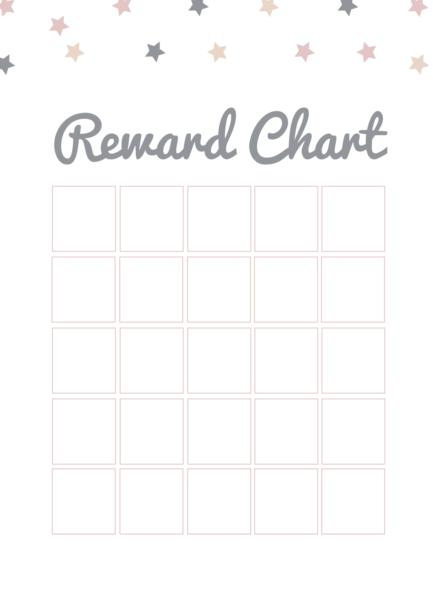 A Simple Reward Chart | Free Printable — Domestic Fashionista throughout Free Printable Reward Charts For Teenagers