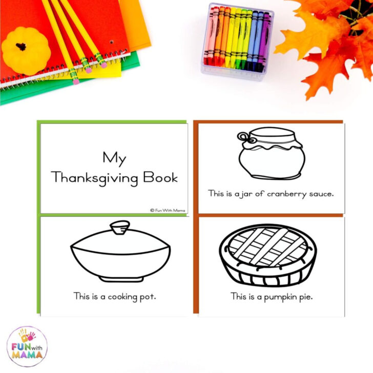 Thanksgiving Printable Books Free