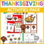 A Thanksgiving Printable Pack For Learning History & More! With Free Printable Thanksgiving Activities For Preschoolers