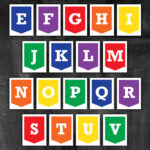 A To Z Free Printable Alphabet Letter Banner   Messy Momma Crafts In Free Printable Whole Alphabet Banner