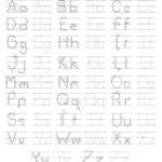 Abc Letters Printable Tracing Worksheets Within Free Printable Abc Worksheets