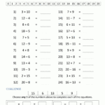 Add And Subtract Within 20 With Free Printable Mixed Addition And Subtraction Worksheets