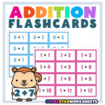 Addition Flashcards   Superstar Worksheets With Free Printable Math Flashcards Addition