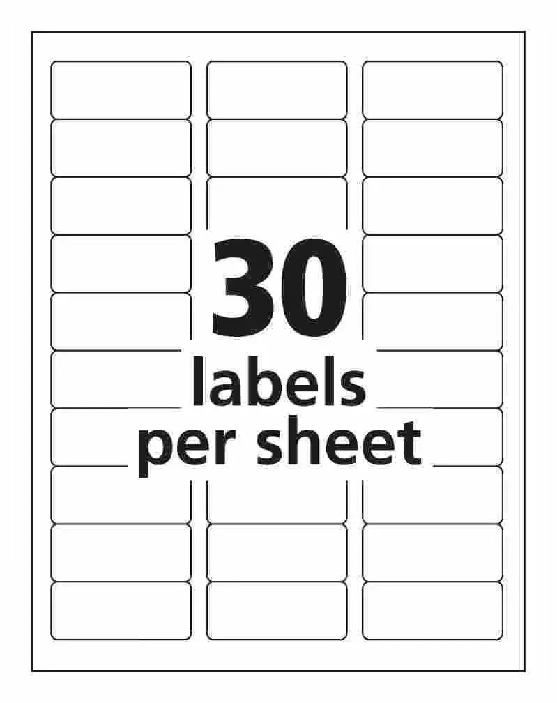 Address Label Wizard Applescript (Label 5160 Template regarding Free Printable Labels Avery 5160