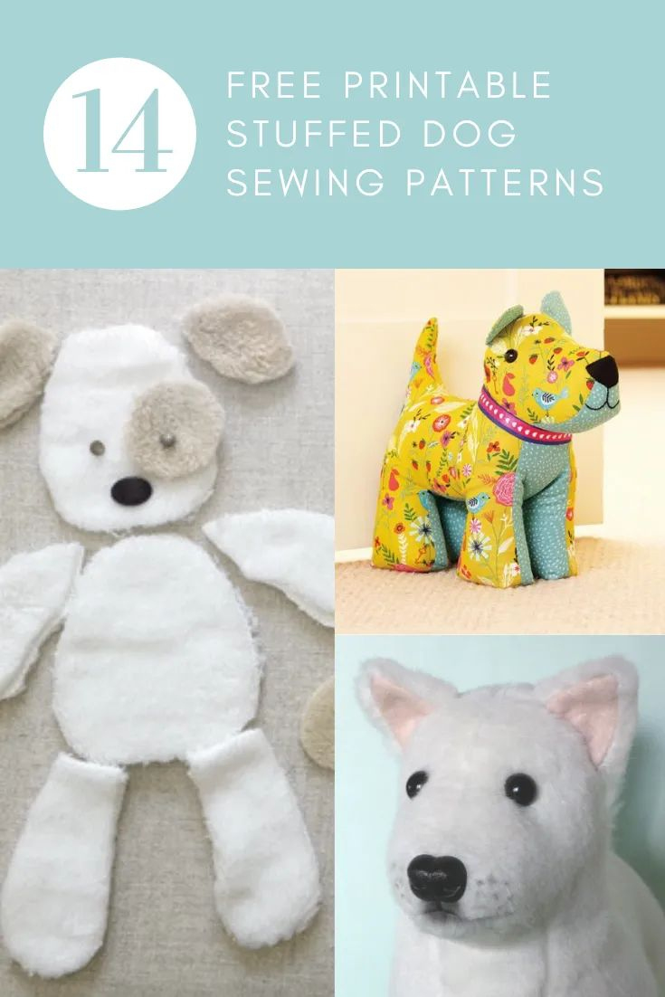 Adorable Dog Sewing Patterns (Free, Printable) within Dog Sewing Patterns Free Printable