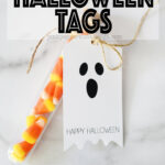 Adorable Free Printable Halloween Tags   Ghosts — Pink Peppermint Pertaining To Free Printable Halloween Tags