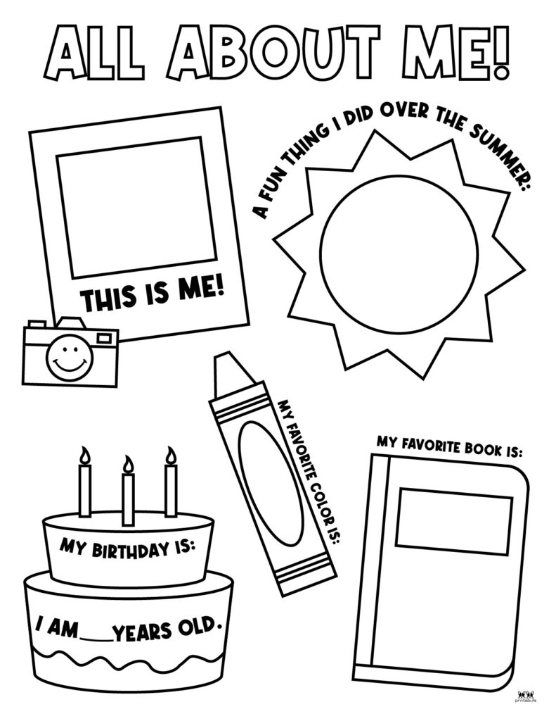 All About Me Printable Worksheets 50 Free Printables | Printabulls Regarding All About Me Free Printable All About Me Printable Worksheets 50 Free Printables | Printabulls Regarding All About Me Free Printable