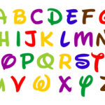 Alphabet Disney Font   10 Free Pdf Printables | Printablee Within Free Printable Disney Font Stencils