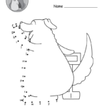 Alphabet Dot To Dot Worksheet (Free Printable)   Doozy Moo Pertaining To Free Printable Alphabet Dot To Dot Worksheets