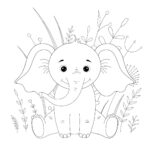 Amazing Elephants Coloring Pages: Fun & Free Printable Elephant Inside Free Printable Elephant Pictures