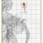 Angel Of Autumn With Free Printable Cross Stitch Patterns Angels