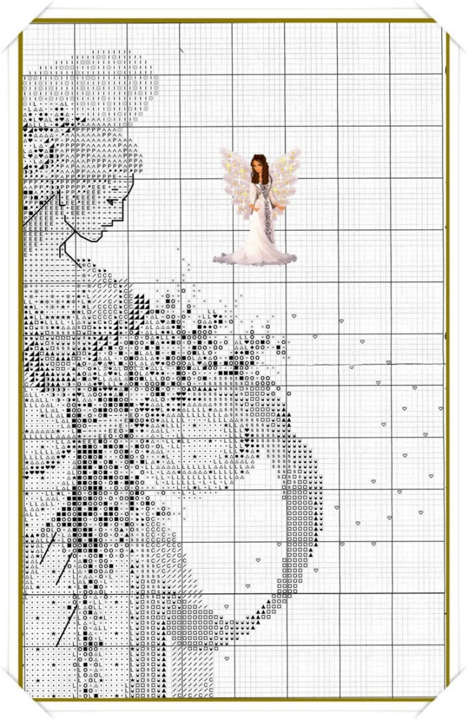 Angel Of Autumn With Free Printable Cross Stitch Patterns Angels Angel Of Autumn With Free Printable Cross Stitch Patterns Angels