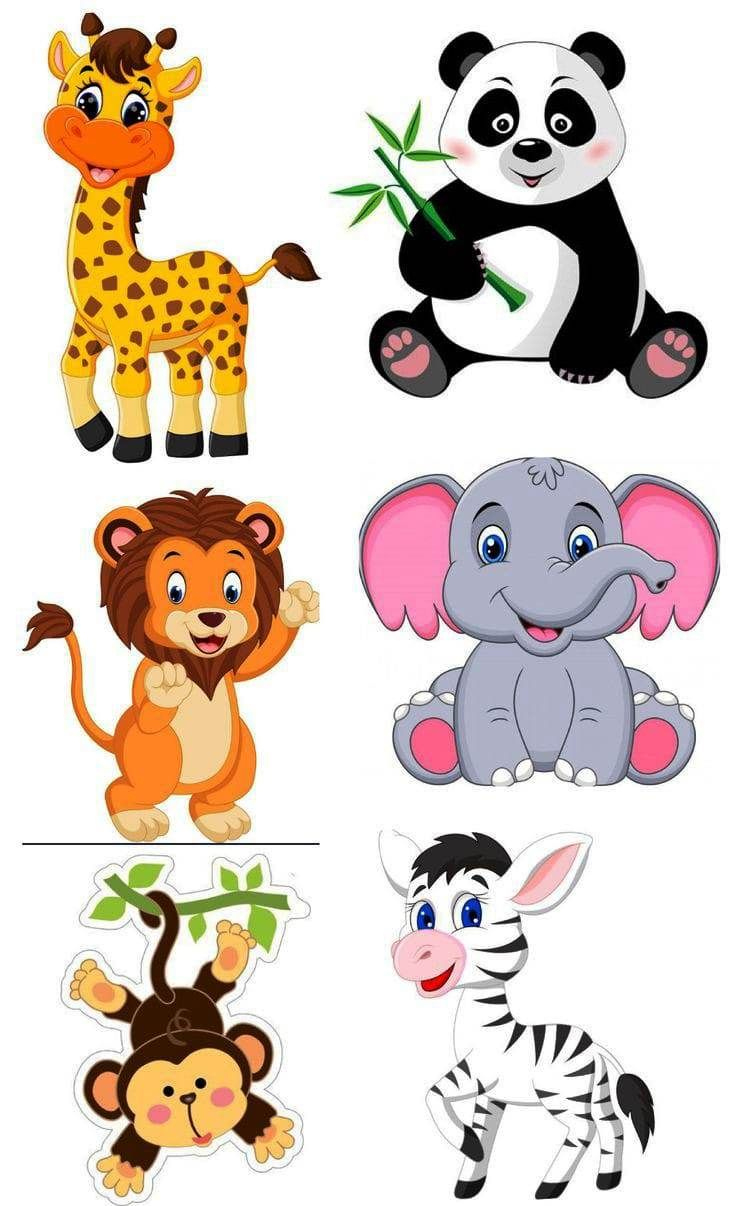 Animals-Hayvanlar inside Free Printable Baby Jungle Animal Clipart