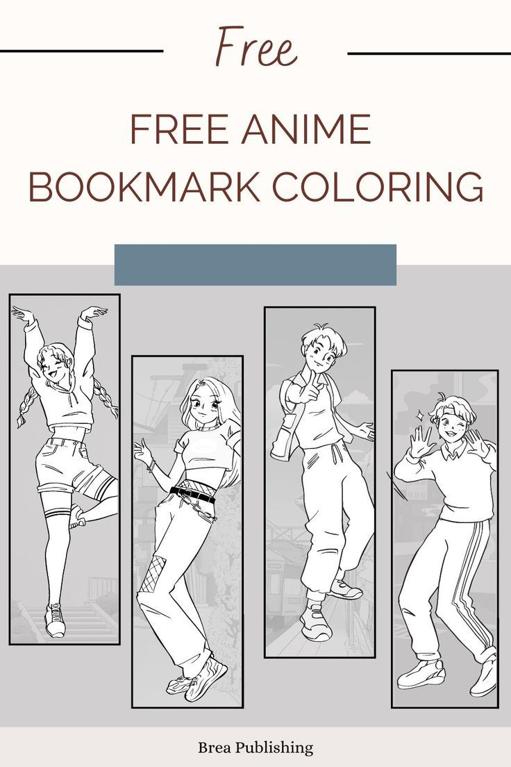 Anime Bookmarks regarding Anime Bookmarks Printable For Free