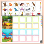 Arbeitsblätter Für Die Vorschule «Lebensraum Der Tiere» With Free Printable Worksheets Animal Habitats