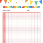Attendance Sheets   52 Free Printables | Printabulls Regarding Free Printable Attendance Sheets For Homeschool