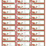 Avery Free Printable Christmas Labels   Printable Party Favors Throughout Free Printable Labels Avery 5160