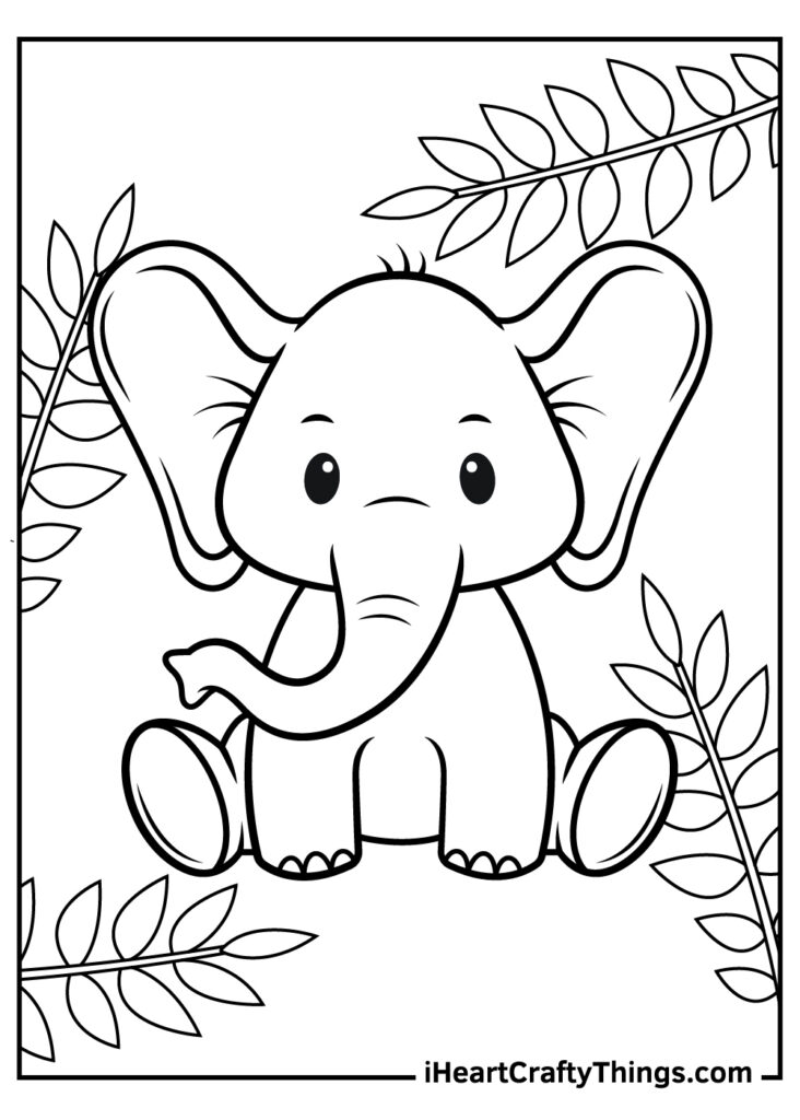 Baby Animals Coloring Pages (100% Free Printables) Regarding Free Coloring Pages Animals Printable