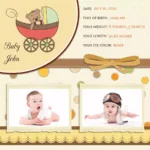 Baby Scrapbook Templates   Photoadking In Baby Scrapbook Templates Free Printable
