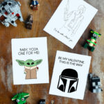 Baby Yoda And More Star Wars Valentines Free Printable   Sisters Regarding Star Wars Printable Cards Free
