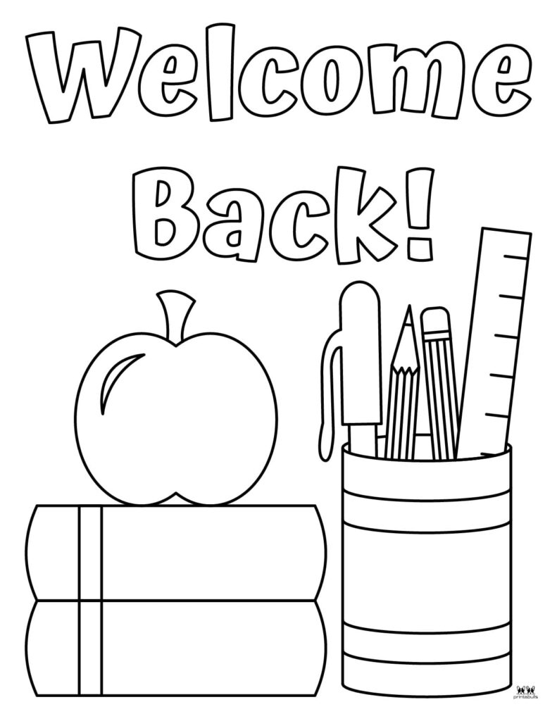 Back To School Coloring Pages 25 Free Pages | Printabulls Regarding Free Printable Coloring Sheets For Back To School Back To School Coloring Pages 25 Free Pages | Printabulls Regarding Free Printable Coloring Sheets For Back To School