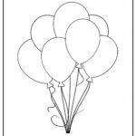 Balloons Coloring Pages (100% Free Printables)   Worksheets Library For Free Printable Pictures Of Balloons