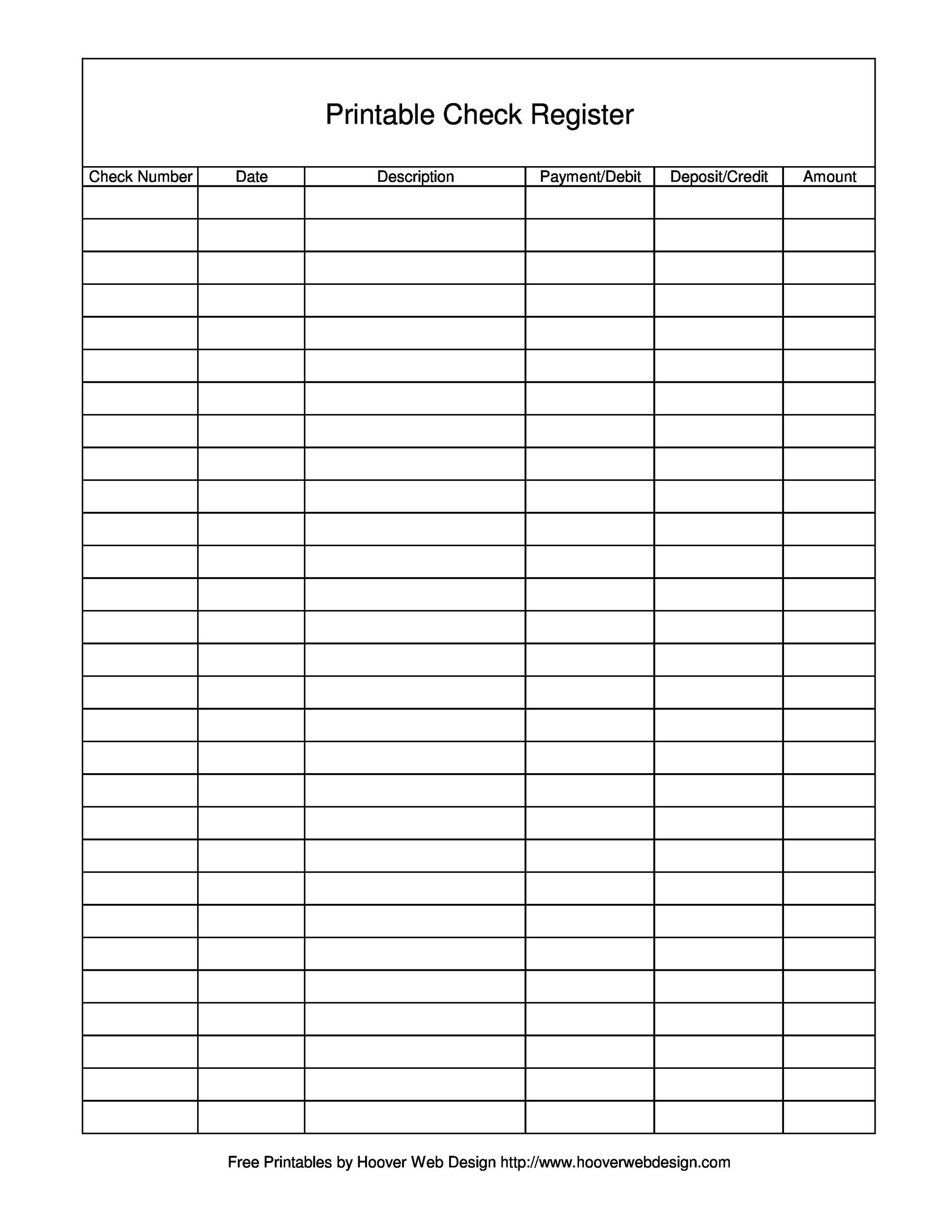 Bank Registers For Checkbooks Oversize Print Sight Transaction with Free Printable Transaction Register
