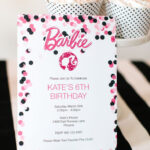 Barbie Birthday Party With Free Printable Barbie Designs With Regard To Free Printable Birthday Invitations Pinterest