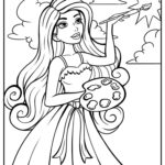 Barbie Coloring Pages (100% Free Printables) With Free Printable Barbie Coloring Pages