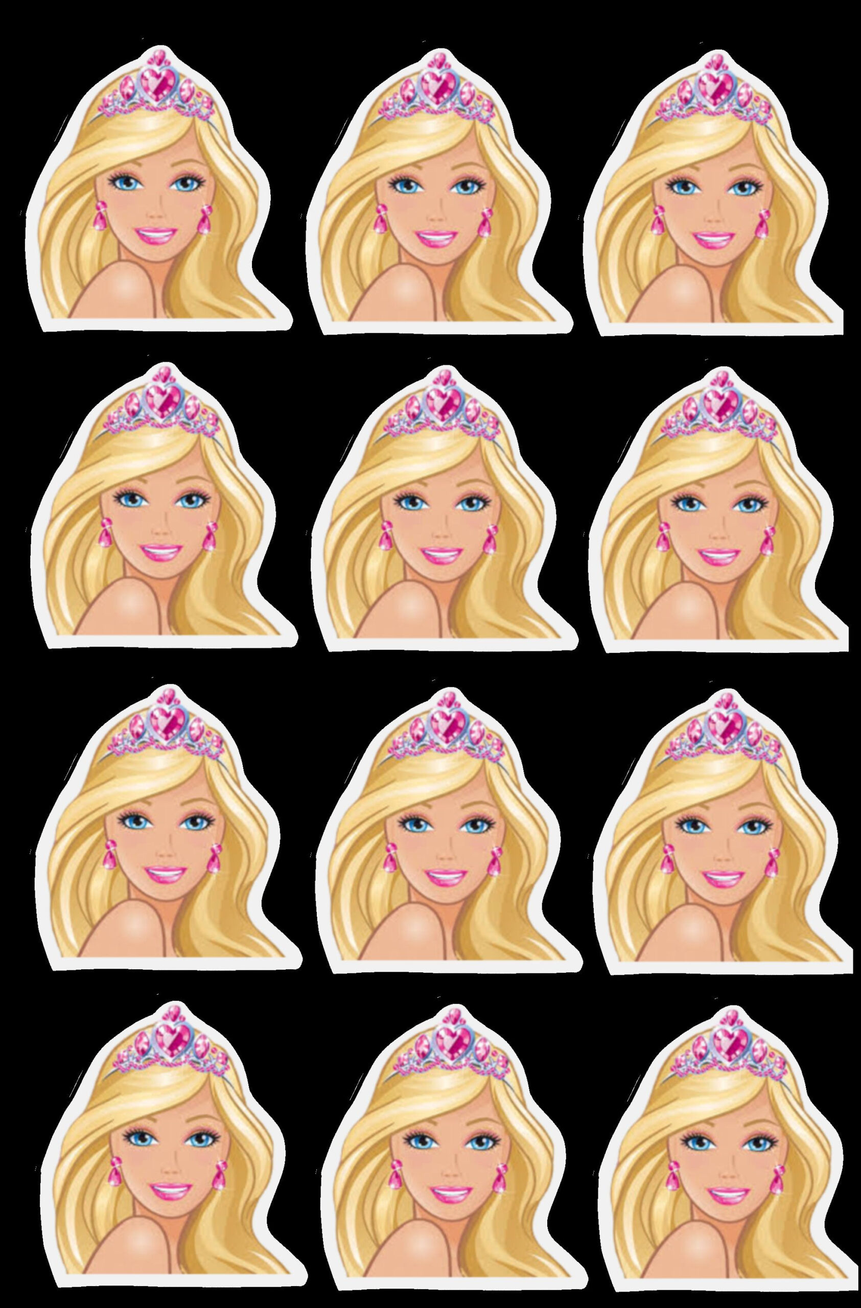 Barbie Cupcake Toppers Printable Free - Shop On Pinterest inside Free Printable Barbie Cupcake Toppers