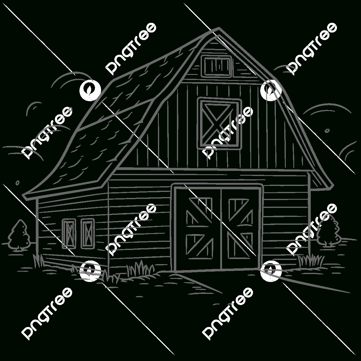 Barn Coloring Pages Inspirational Drawing Of A Barn Outline Sketch with regard to Free Printable Barn Coloring Pages