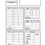 Bi Weekly Budget Planner Template   Notability Gallery Intended For Free Printable Bi Weekly Budget Template