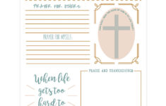 Bible Study Page – Dots | Free Christian Printables with Free Printable Prayer Journal