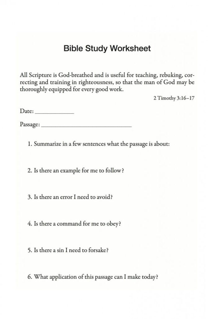 Bible Study Worksheets For Adults Pdf A Worksheet Is A Sheet Of Inside Free Printable Bible Study Worksheets For Adults Bible Study Worksheets For Adults Pdf A Worksheet Is A Sheet Of Inside Free Printable Bible Study Worksheets For Adults