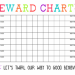 Blank Reward Chart Printable   The Girl Creative Throughout Free Printable Incentive Charts For Teachers