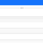 Blank Tabs   Free Pdf Templates To Download, Print, And Write Your Within Free Printable Guitar Tabs For Beginners
