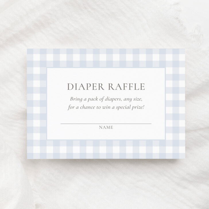 Free Printable Diaper Raffle Tickets For Boy Baby Shower