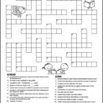 Book Themed Crossword Puzzle For Kids   Tree Valley Academy Throughout Free Printable Themed Crossword Puzzles