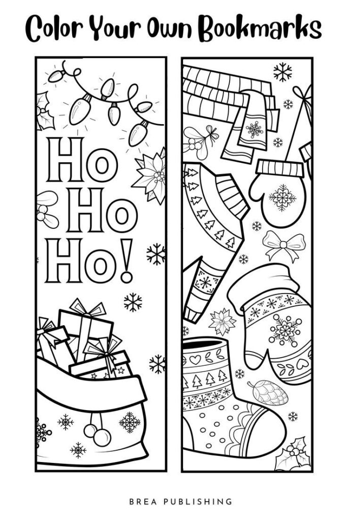 Bookmark Christmas Printable In Free Printable Christmas Bookmarks To Color Bookmark Christmas Printable In Free Printable Christmas Bookmarks To Color