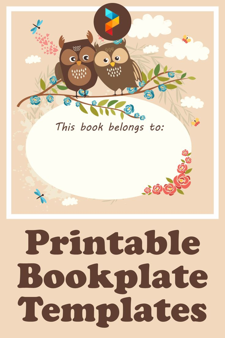 Bookplate Templates - 10 Free Pdf Printables | Printablee within Free Printable Christmas Bookplates