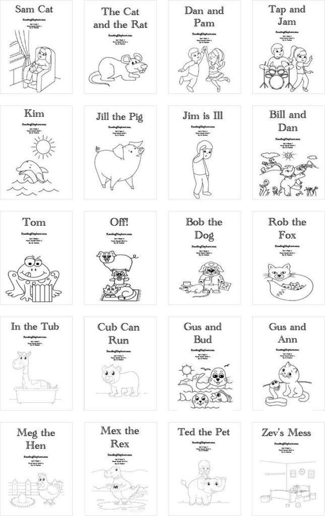 Bundle Special Printable Phonics Books Reading Elephant Within Free Printable Phonics Books For Kindergarten Bundle Special Printable Phonics Books Reading Elephant Within Free Printable Phonics Books For Kindergarten