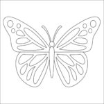 Butterfly Coloring Page: Free Printable Sheets For Kids Inside Free Printable Butterfly Coloring Pages