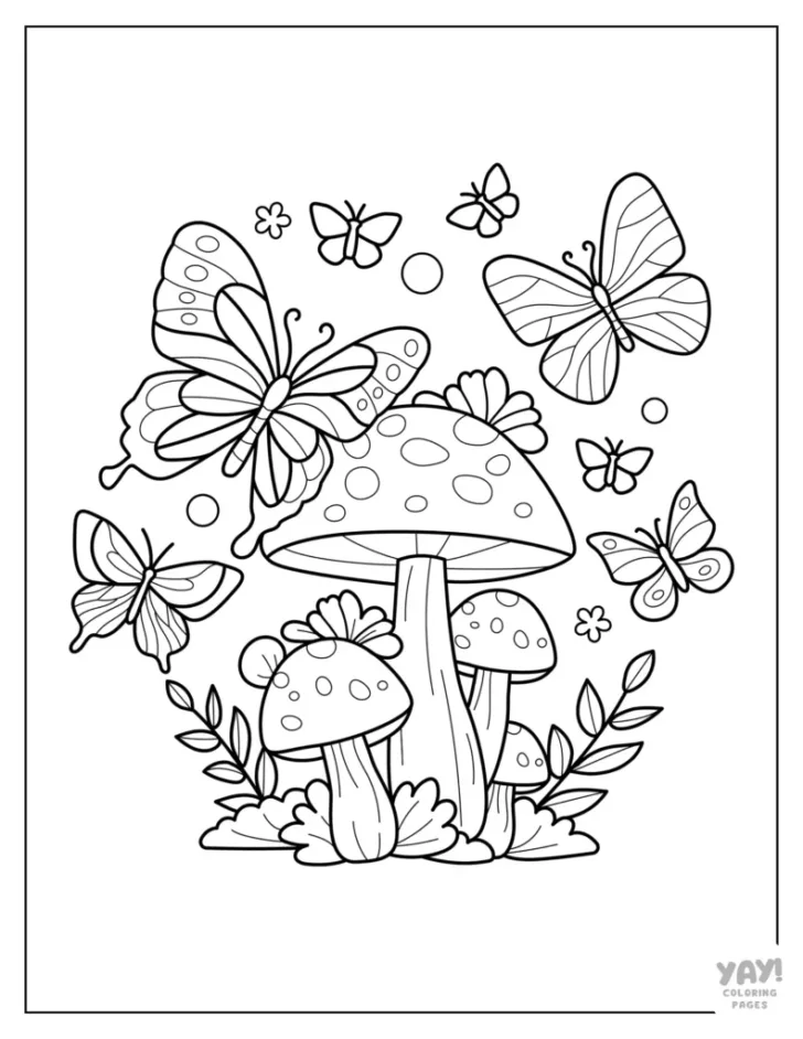 Free Printable Butterfly Coloring Pages