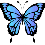 Butterfly Svg Files (Printable Templates, Patterns, & Clipart Inside Free Printable Butterfly